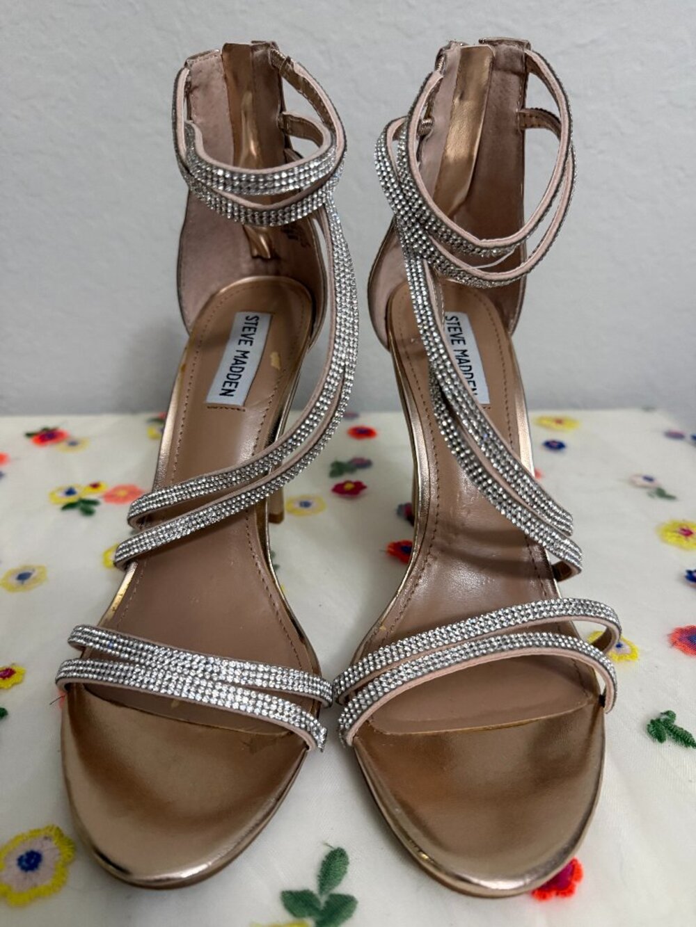 Steve Madden 'Sweetest' Rhinestone Heels